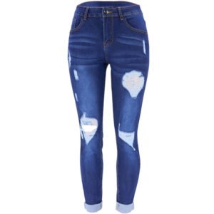Ripped Washed Jeans