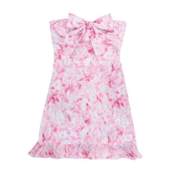 Strapless Butterfly Bow Dress