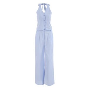 Azure Breeze Linen Set