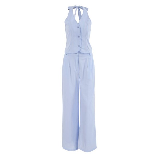 Azure Breeze Linen Set
