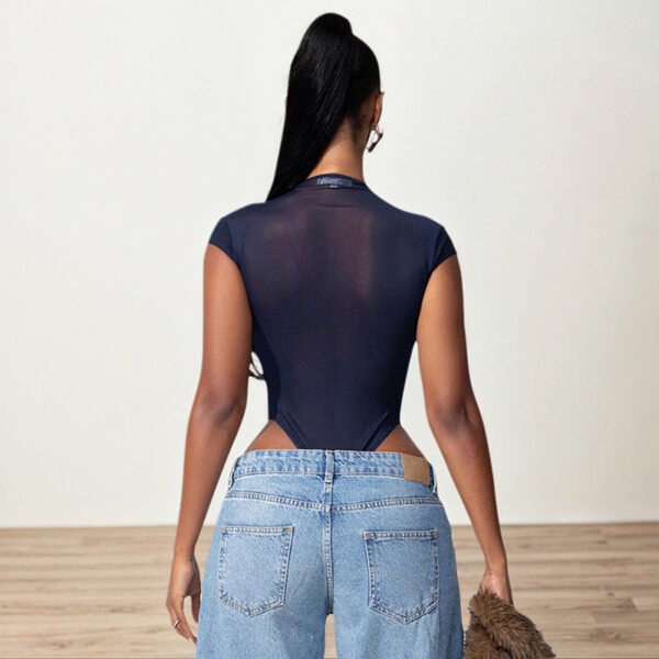 Nova Sheer Mesh Jumpsuit - Image 3