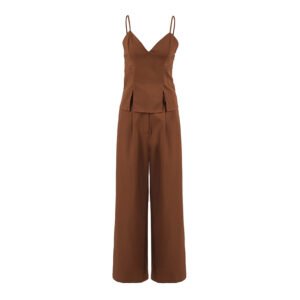 Mocha Tone Vest Set
