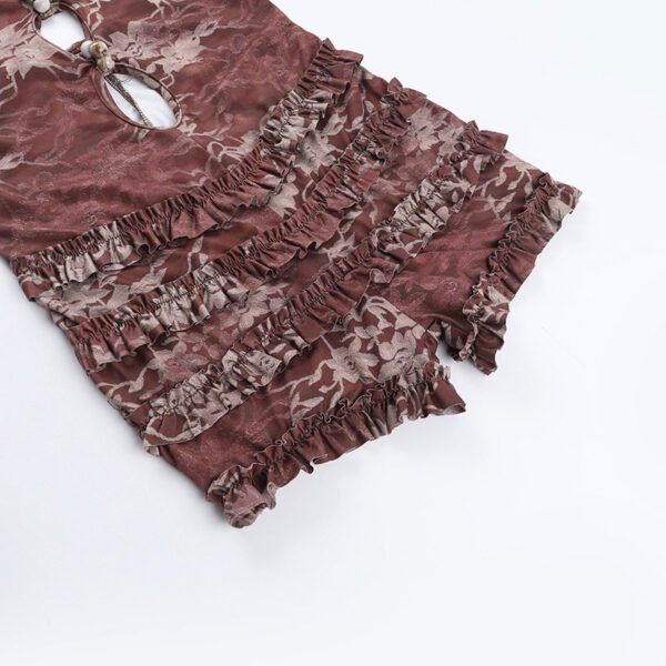 Noir Edge Halter Jumpsuit - Image 7