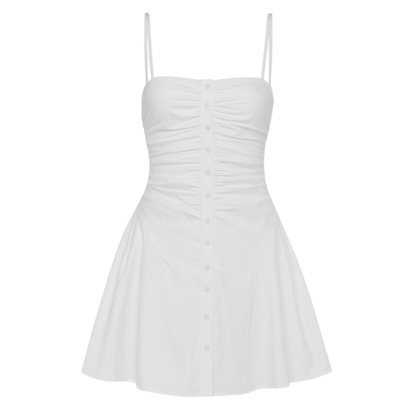 Seraphine Buckle Pleat Dress