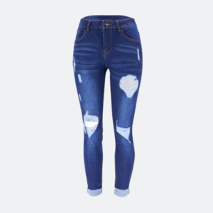 Ripped Washed Jeans
