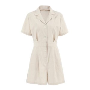 Dune Cinch Linen Jumpsuit