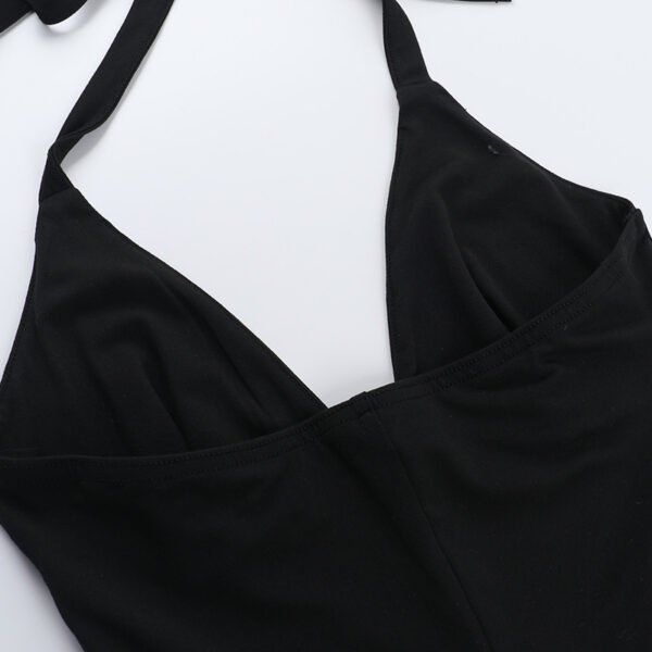 Solea Halter V-Neck Jumpsuit - Image 6
