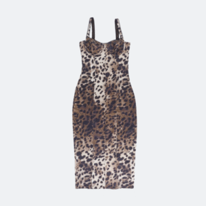 Slim Leopard Print Dress