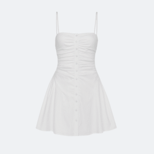 Seraphine Buckle Pleat Dress