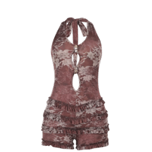 Noir Edge Halter Jumpsuit