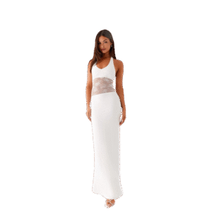 Sleeveless Lace Jumpsuit Dress