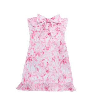 Strapless Butterfly Bow Dress