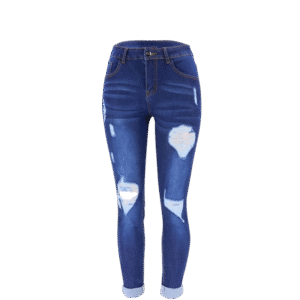 Ripped Washed Jeans