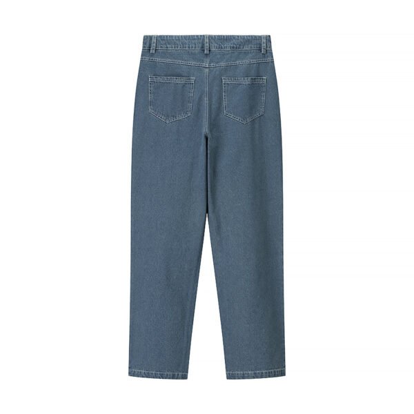 Crystal Grid Split Jeans - Image 2