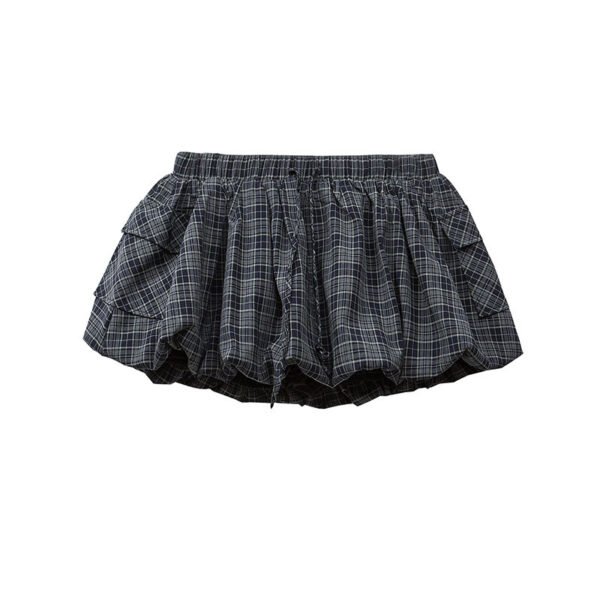 Low-Waist Skirt Women's  College Style Pleated Mini Skirt Spicy Girl Short Skirt - Image 5