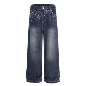Blossom Edge Denim Pants