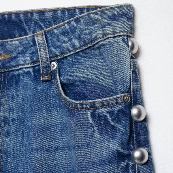 Steelpoint Rivet Denim Pants - Image 4