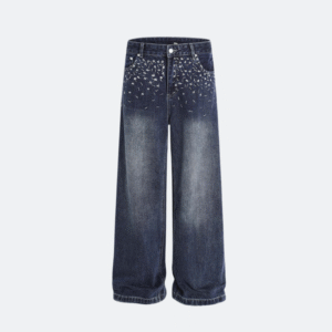 Blossom Edge Denim Pants
