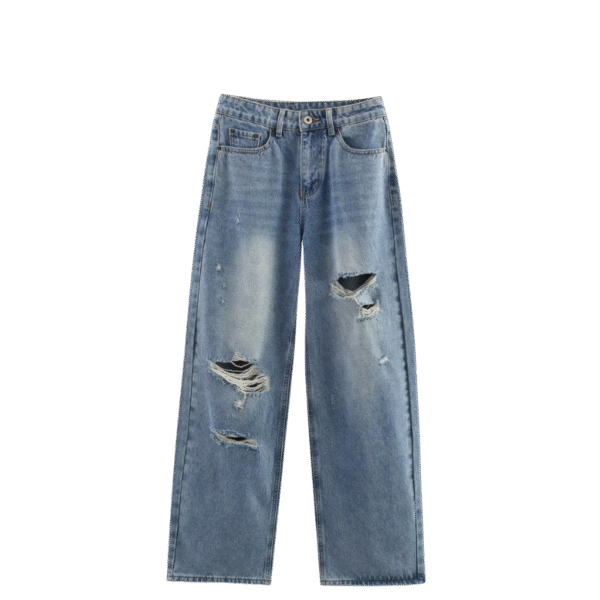 Edgeflow Ripped Relaxed Jeans